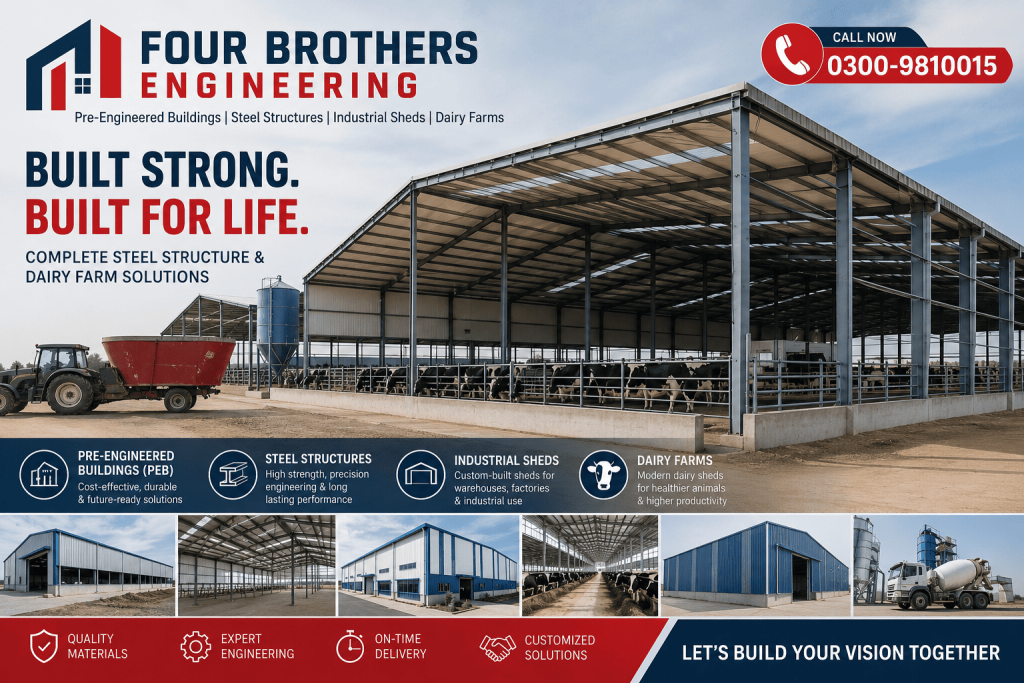 pre engineering buildings in pakistan