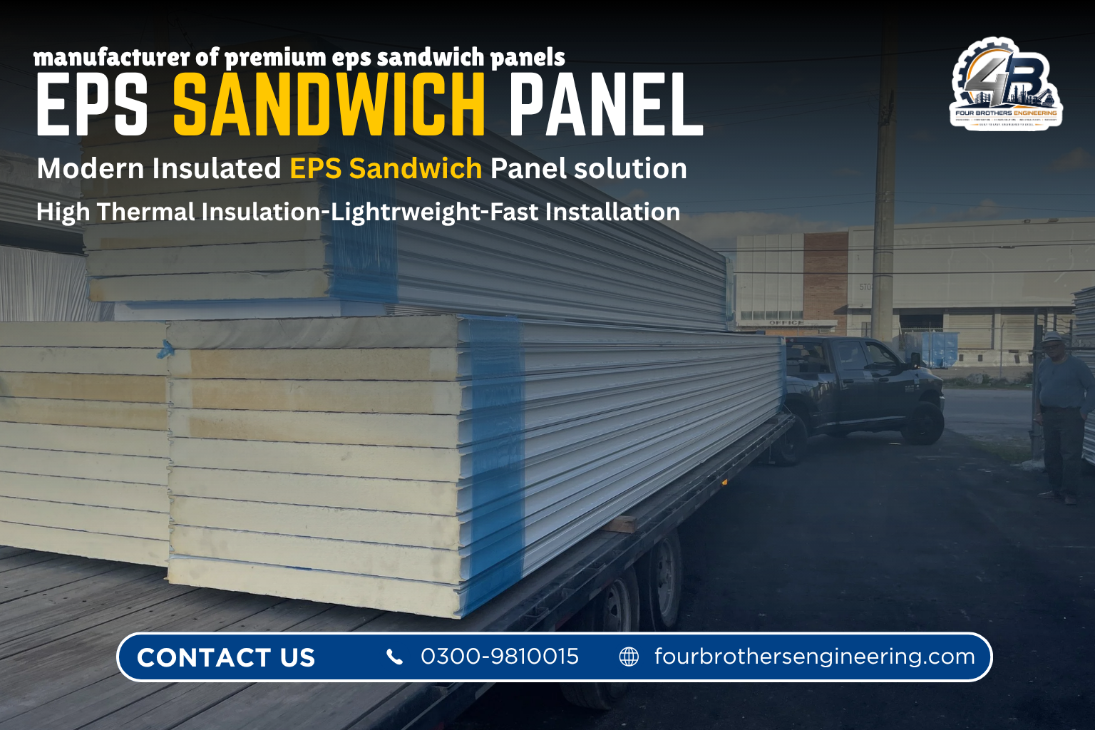 EPS cold storage panel completed project
