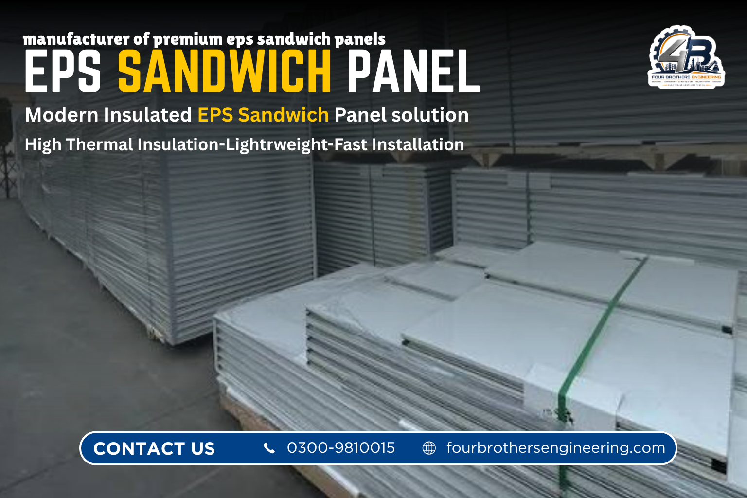 EPS sandwich panel quality control check