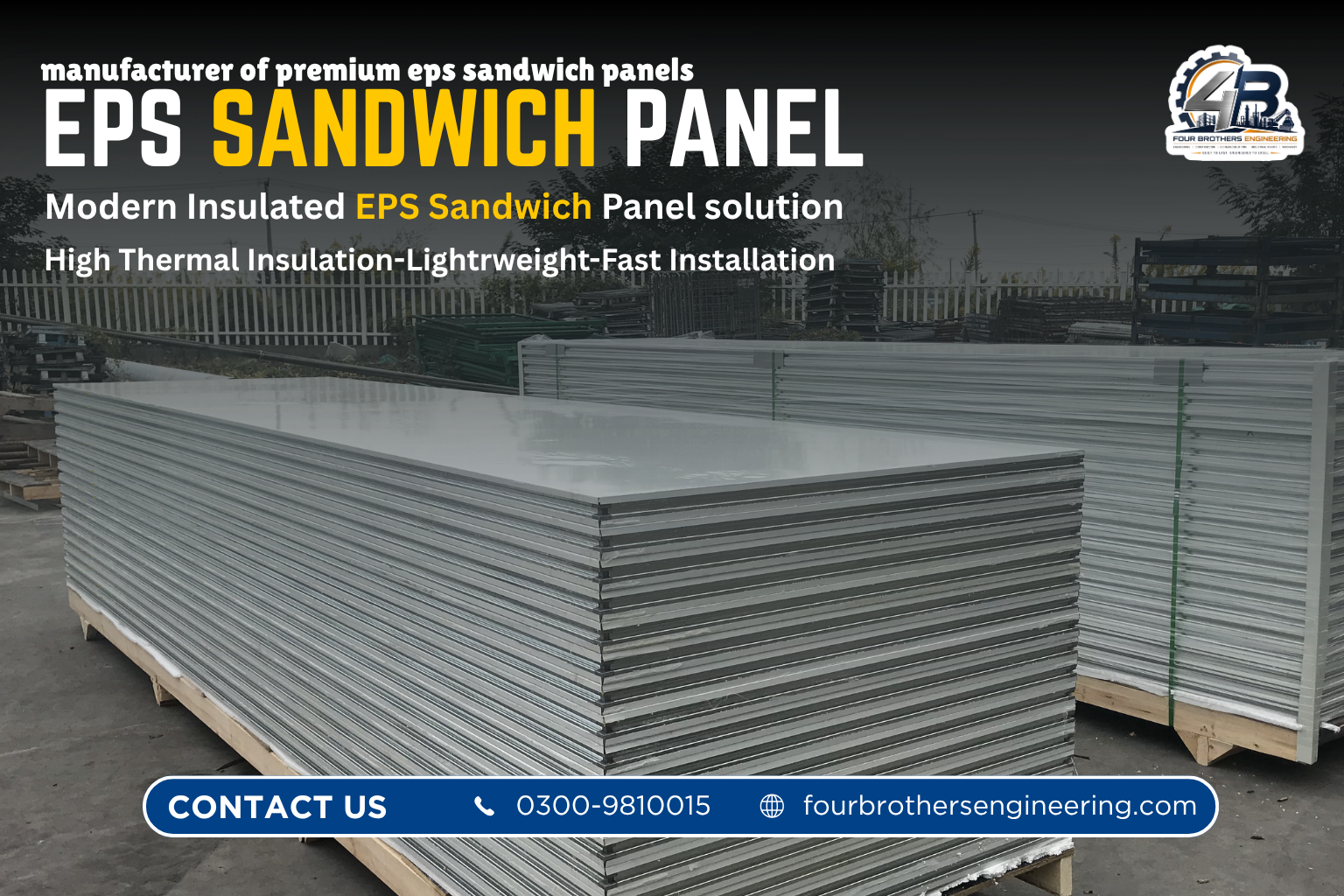 EPS sandwich panel price in pakistan