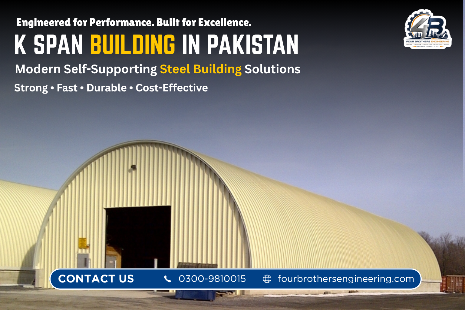 K Span Strucutre in Pakistan