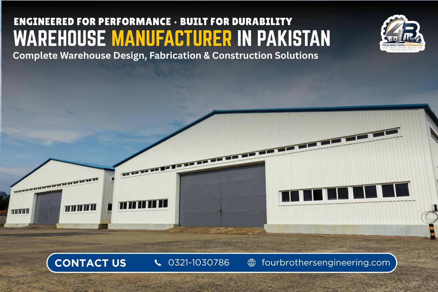 Industrial warehouse for sale in Pakistan