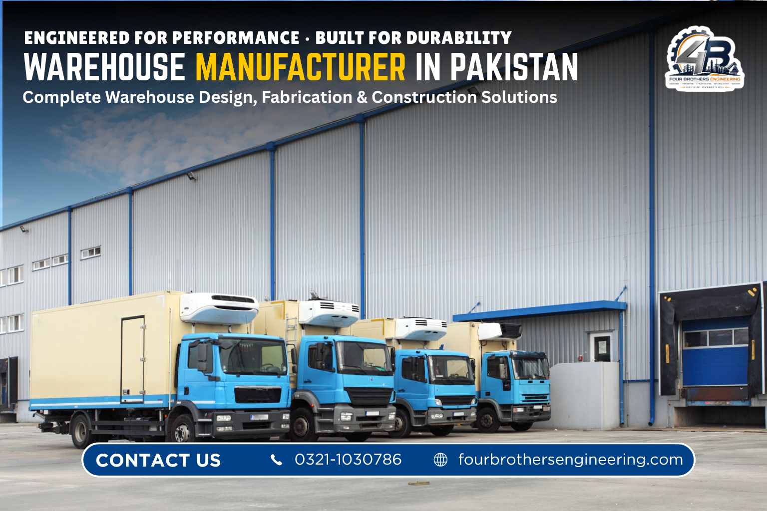 Prefabricated warehouse Pakistan