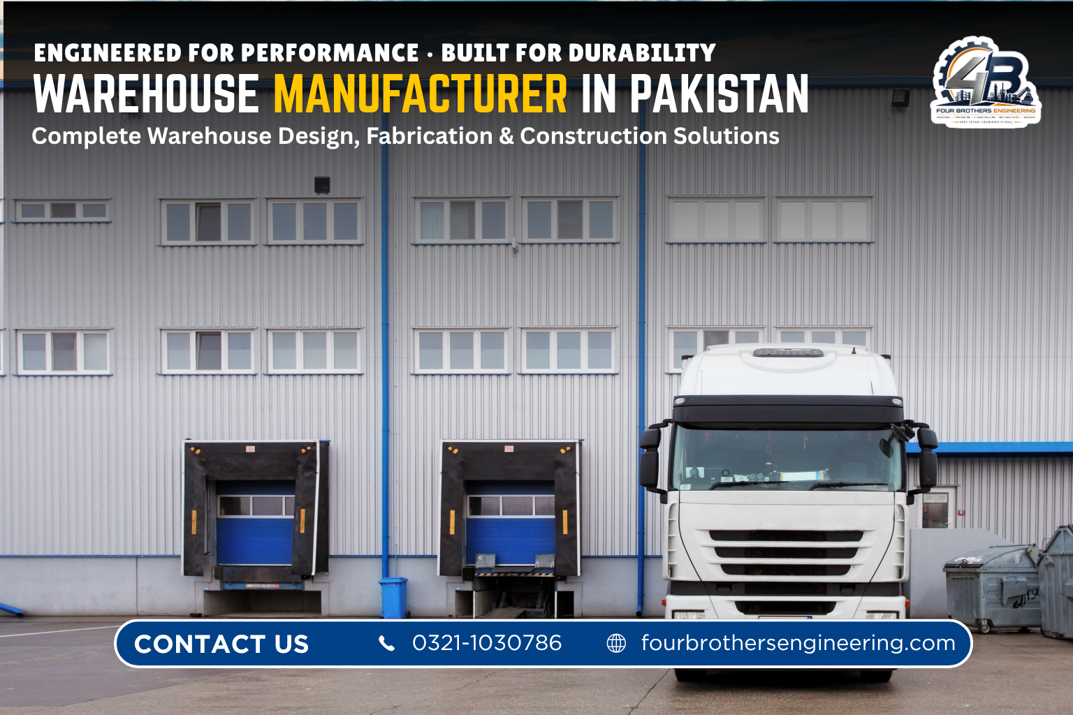 Industrial warehouse steel structure Pakistan