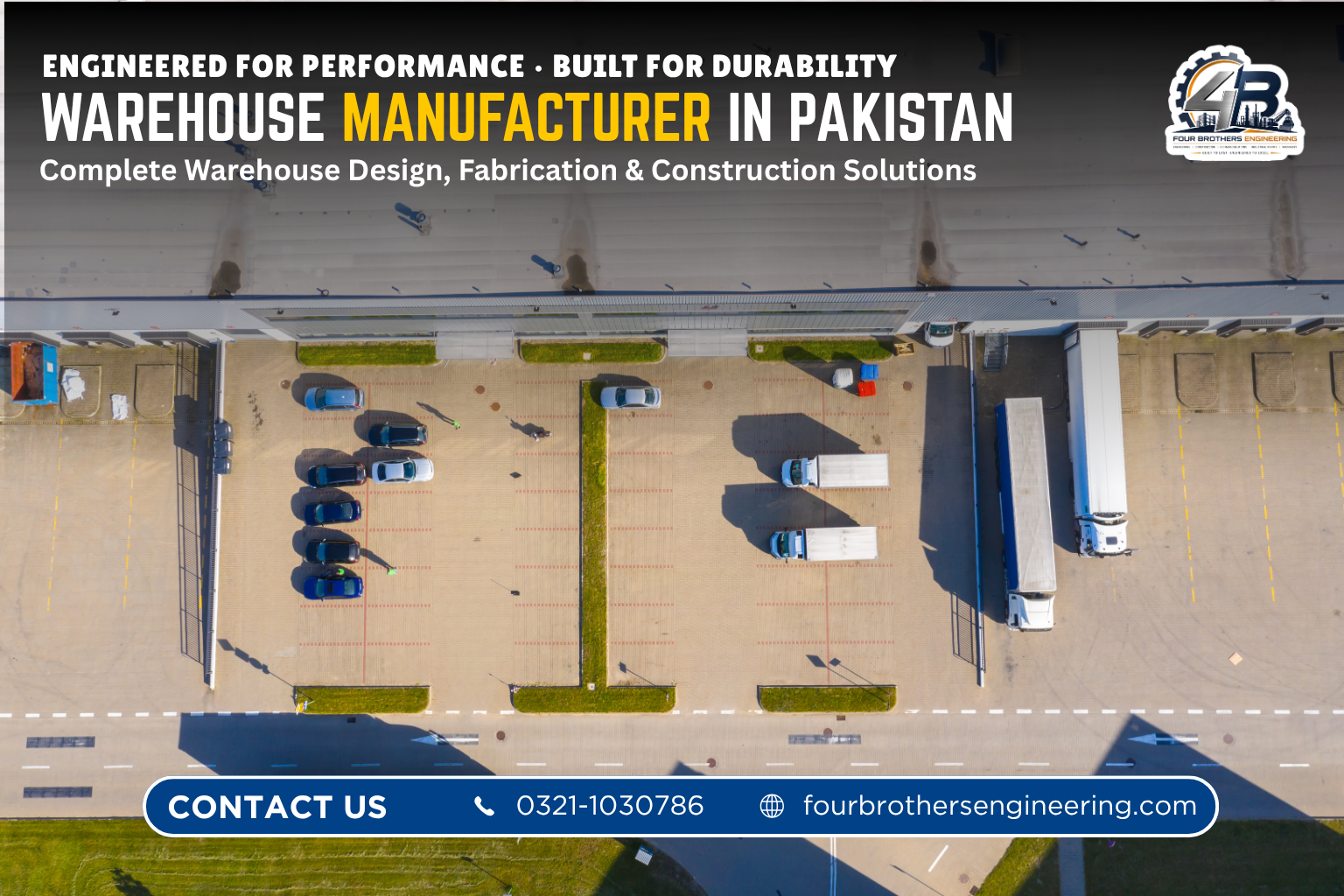Warehouse construction cost Pakistan project overview
